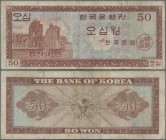 Korea: 50 Won ND(1962), P.34a in F/F-
 [taxed under margin system]