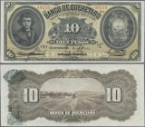 Mexico: Banco de Querétaro 10 Pesos 1914, P.S391b, soft vertical bend at center and tiny dint at lower left. Condition: XF+
 [plus 19 % VAT]