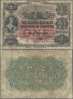 New Zealand: Union Bank of Australia Ltd. - Wellington Branch 1 Pound 1905, P.S362b, great and seldom offered note, still intact without larger damage...
