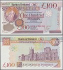 Northern Ireland: 100 Pounds 1995 P. 78a, light handling in paper but not folded, condition: aUNC.
 [taxed under margin system]