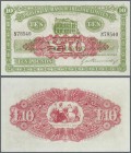 Northern Ireland: 10 Pounds 1944 P. 237a, Provincial Bank of Ireland Limited, light center fold, pressed, no holes or tears, crispness in paper and br...