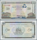 Northern Ireland: 50 Pounds 1997 P. 338, Ulster Bank Limited, in condition: UNC.
 [taxed under margin system]
