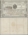 Paraguay: El Tesorion Nacional 4 Pesos ND(1862), P.16 in VF/VF+ condition.
 [taxed under margin system]