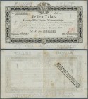 Poland: 1 Talar 1810, P.A12 in very nice used condition, with some minor folds, tiny pinholes and stains on back. Condition: F+
 [taxed under margin ...