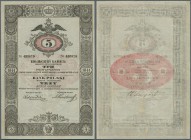 Poland: 3 Ruble Srebrem 1841, P.A23 in excellent condition with bright colors and just some minor folds. Extremely Rare! Condition: XF
 [taxed under ...
