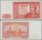 Poland: 10 Zlotych 1939 remainder, P.82r in perfect UNC condition. Very Rare!
 [taxed under margin system]