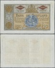 Scotland: Bank of Scotland 20 Pounds 1956 with signatures: Craig & Watson, P.94e, very strong paper without damages, just a very soft bend at center a...