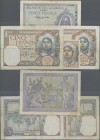 Tunisia: Banque de l'Algérie - TUNISIE, set with 4 banknotes 2x 5 Francs 1941 P.8 (F/F+), 5 Francs 1944 P.15 (VF) and 20 Francs 1943 P.17 (F). (4 pcs....