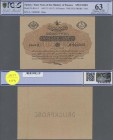 Turkey: 20 Piastres ND(1916) Specimen Druckprobe P. 88s, with zero serial numbers and Specimen perforation, rare note in condition: PCGS graded 63 Cho...
