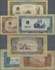 Vietnam: Small lot with 1, 2 and 5 Dong series 1958, P.71-73 in VF to UNC condition
 [taxed under margin system]