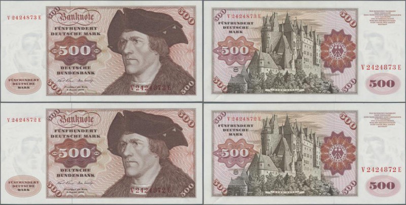 Deutschland - Bank Deutscher Länder + Bundesrepublik Deutschland: Fortlaufend nu...