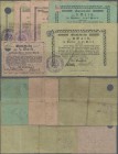 Deutschland - Notgeld - Ehemalige Ostgebiete: Lobsens, Posen, Magistrat, 1/2 (grau), 1, 2, 3, 5, 10 Mark, 8.8.1914, entwertet, Erh. meist III-IV, tota...