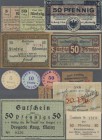 Deutschland - Notgeld: Kleingeldscheine, Schachtel mit ca. 1850 Scheinen überwiegend bestimmt nach Grabowski und Keller, mit vielen frühen Ausgaben 19...