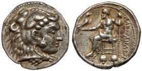 Grecja, Aleksander III Wielki (336-323 p.n.e.) Tetradrachma, Nieokreślona mennica (310-275 p.n.e.)
