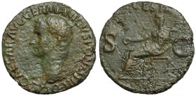 Kaligula (37-41 n.e.) As, Rzym - rzadki