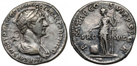 Trajan (98-117 n.e.) Denar, Rzym