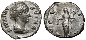 Faustyna I Starsza (138-141 n.e.) Denar pośmiertny, Rzym