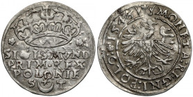 Zygmunt I Stary, Grosz Kraków 1546 ST - szeroka korona RRR