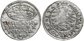 Zygmunt I Stary, Grosz Kraków 1547 ST RRR