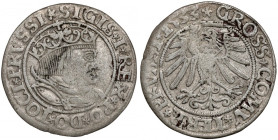 Zygmunt I Stary, Grosz Toruń 1533 - 2x PRVSSI RRRR