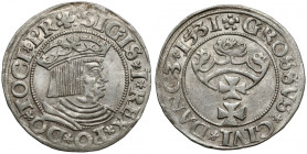 Zygmunt I Stary, Grosz Gdańsk 1531