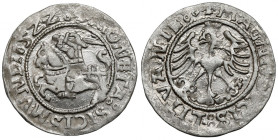 Zygmunt I Stary, Półgrosz Wilno 1522 - bez dwukropka - rzadki RIV
