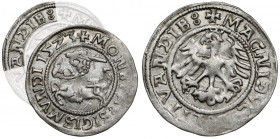 Zygmunt I Stary, Półgrosz Wilno 1523 - LITVANDIE - b.rzadki RIII