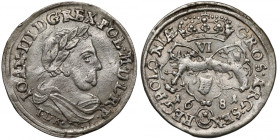 Jan III Sobieski, Szóstak Bydgoszcz 1681 TLB