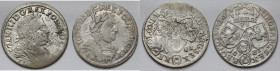 Jan III Sobieski, Szóstaki Bydgoszcz i Kraków 1681 - zestaw (2szt)