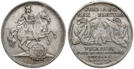August II Mocny, Półtalar wikariacki 1711 - rzadki R3