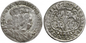 August III Sas, Dwuzłotówka Lipsk 1753 - 8 GR - efraimek