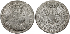 August III Sas, Szóstak Lipsk 1755 EC