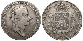 Poniatowski, Półtalar 1788 EB
