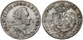 Poniatowski, Dwuzłotówka 1768 FS