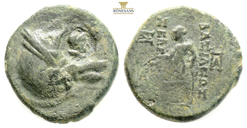 Seleukid Empire, Seleukos II Kallinikos AE (4g, 17.7mm). Sardis, 246-226 BC. Hea...
