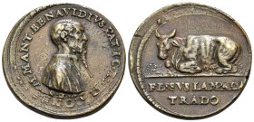 ITALY. Padua. Marco Mantua Benavides, 1489-1582. Medal (Bronze, 32 mm, 17.38 g, 5 h), a struck example, by Martino da Bergamo (fl. 1565-1568), circa 1...