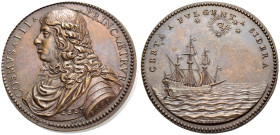 ITALY, Grand Duchy of Tuscany. Florence. Cosimo III de' Medici, Grandduke, 1670-1723. Medal (Bronze, 47 mm, 40.02 g, 12 h), by Gioacchino Francesco Tr...