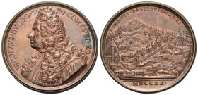 ITALY, Venetia. Nicolò Duodo, Venetian ambassador to the Papal States, 1713-1719, 1657-1742. Medal (Bronze, 50 mm, 42.12 g, 12 h), E. Hamerani, 1720. ...