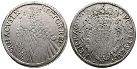 Ragusa (Dubrovnik) Republic (1358-1808) Rectoral Silver Thaler (41 mm, 28,13 g.). 1775. Barac 324. Good very fine.