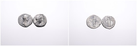 Roman Imperial, Selection of Two Silver Denarii of Hadrian and his wife Sabina. Very Fine-Fine. SOLD AS SEEN, NO RETURN