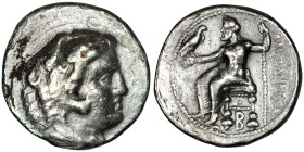 KINGS of MACEDON. Alexander III ‘the Great’ (336-323 BC). Tarsos mint. Struck under Balakros or Menes, circa 333-327 BC
AR Tetradrachm (27mm, 15,44g)
...