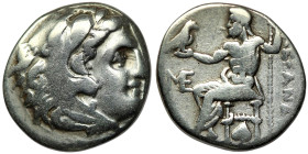 KINGS OF MACEDON. Alexander III 'the Great' (Circa 336-323 BC). Abydos. Struck under Antigonos I Monophthalmos, circa 310-301
AR Drachm (18mm, 4,01g)
