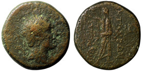 SELEUKID KINGS. Antiochos IV Epiphanes (175-164 BC). quasi-municipal issue, Antioch on the Orontes
AE Bronze (24mm, 11,42g)