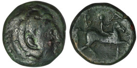 KINGS of MACEDON. Antigonos II Gonatas (277-239 BC).
AE Bronze (16mm, 4,43g)