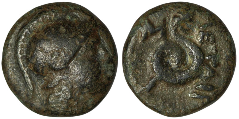 KINGS of PERGAMON. Philetairos. (200-133 BC)
AE Bronze (15mm, 3,14g)