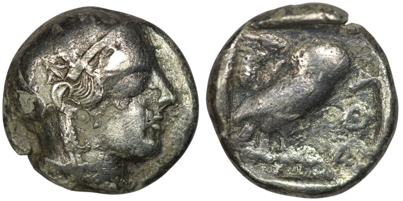 ATTICA. Athens. (Circa 454-404 BC)
AR Tetradrachm (25mm, 16,56g)
Obv: Head of At...