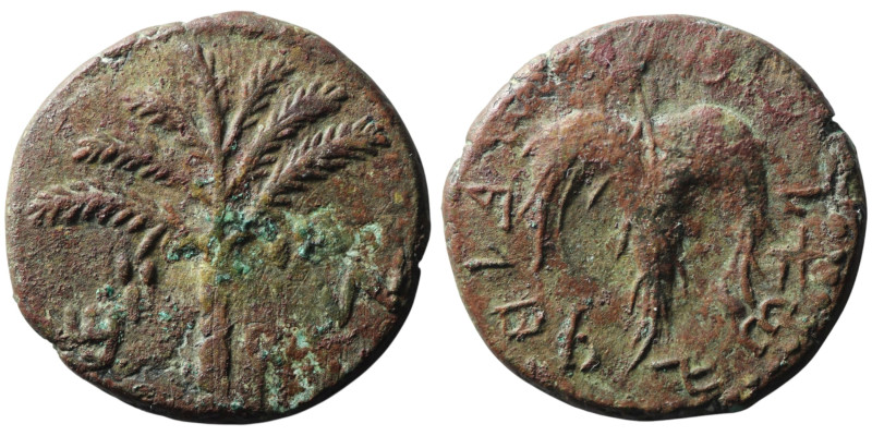 JUDAEA, Bar Kochba Revolt. (132-135 CE).
AE Bronze (24mm, 9,62g)
