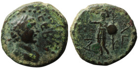 JUDAEA. Ascalon. Trajan (AD 98-117)
AE Bronze (20mm, 5,67g)
