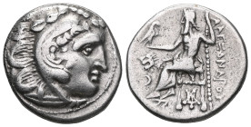 Greek Coins Kingdom of Macedon. Lysimachos. Drachm. 301-297 BC. Kolophon. In the name and types of Alexander III of Macedon. (Price-1842). (Thompson-1...
