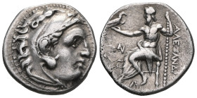 Greek Coins Kingdom of Macedon. Lysimachos. Drachm. 305-297 BC. Magnesia ad Maeandrum. In the name and types of Alexander III of Macedon. (Price-1996)...